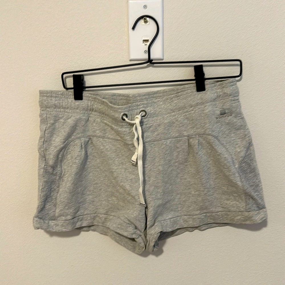 Grey shorts for sports or casual